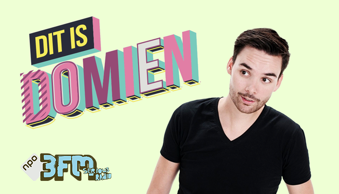 Luister het NPO 3FM (Dit is Domien) fragment